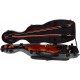 Custodia per violino Fibra di vetro Steel Effect 4/4 M-case Grigio