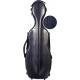 Violinkoffer Geigenkasten Glasfaser Steel Effect 4/4 M-case Marineblau