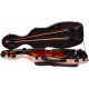 Shaped violin case Fiberglass Steel Effect 4/4 M-case Pearl