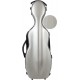 Custodia per violino Fibra di vetro Steel Effect 4/4 M-case Argento