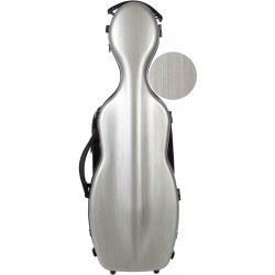 Custodia per violino Fibra di vetro Steel Effect 4/4 M-case Argento