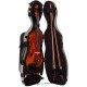 Custodia per violino Fibra di vetro Steel Effect 4/4 M-case Argento