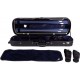 Custodia rettangolare di legno per violino 4/4 Lord M-case Blu Marino