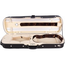 Oblong Hard Violin Case 4/4 Lord M-case Cream