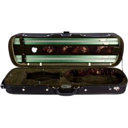 Custodia rettangolare di legno per violino 4/4 Lord M-case Verde