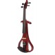 Elektrische Violine, E-geige 4/4 M-tunes MTSE403E hölzern - spielbereit + Profi