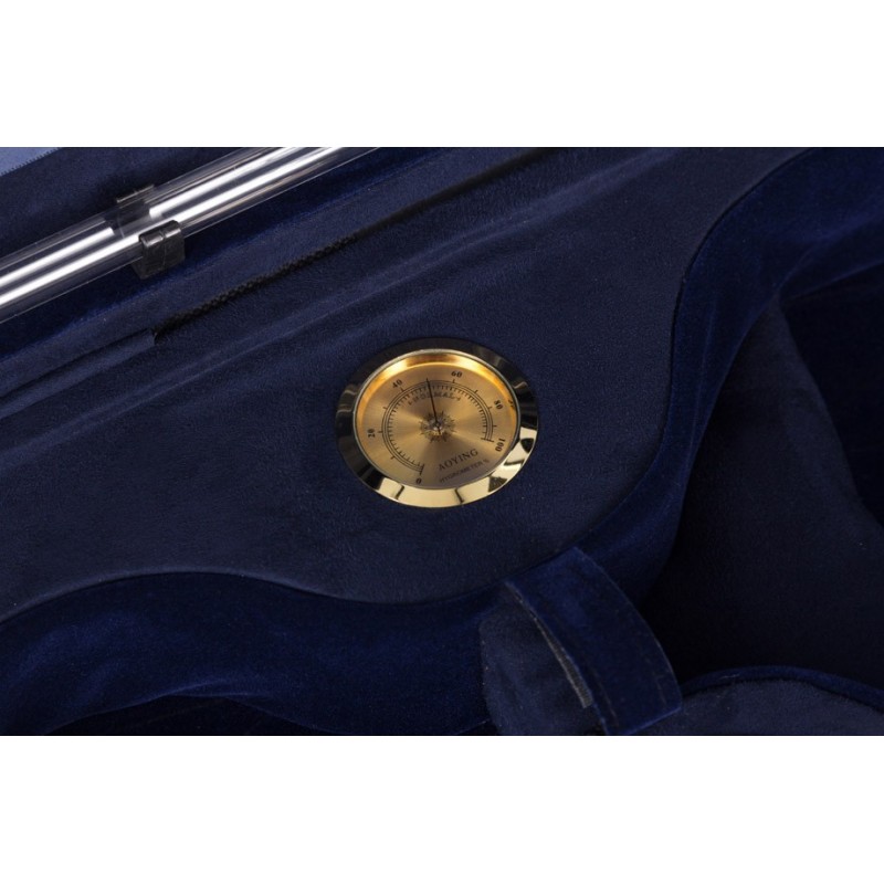 Étui en foam pour violon Premium 4/4 Mcase Noir - Bleu Marine