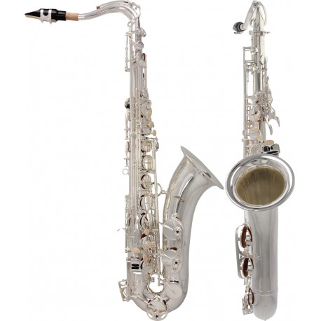 Saxofón tenor Bb, B Fis Concert M-tunes - Plata