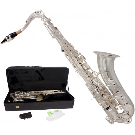 Saxofón tenor Bb, B Fis MTST0031S M-tunes - Plata