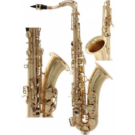 Saksofon tenorowy Bb, B Fis SaxT3100G M-tunes - Złoty