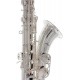 Saxofón tenor Bb, B Fis SaxT3100S M-tunes - Plata