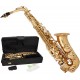Saxofón alto Es, Eb Fis MTSA1013G M-tunes - Dorado