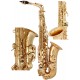 Saxofón alto Es, Eb Fis SaxA0110G M-tunes - Dorado