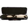 Estuche de violin fibra de vidrio Oblong 4/4 M-case Negro - Verde