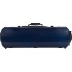 Estuche de violin fibra de vidrio Oblong 4/4 M-case Azul Marino - Crema