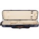 Estuche de violin fibra de vidrio Oblong 4/4 M-case Azul Marino - Crema