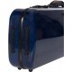 Estuche de violin fibra de vidrio Oblong 4/4 M-case Azul Marino - Crema