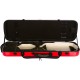 Estuche de violin fibra de vidrio Oblong 4/4 M-case Rojo - Verde