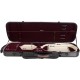 Oblong violin case Fiberglass Oblong 4/4 M-case White - Burgundy
