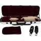 Custodia per violino Fibra di vetro Oblong 4/4 M-case Bianco - Borgogna