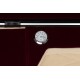 Étui pour violon en fibre de verre Fiberglass Oblong 4/4 M-case Blanc - Bordeaux