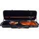 Custodia per violino Fibra di vetro Oblong 4/4 M-case Nero - Blu Marino