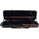 Estuche de violin fibra de vidrio Oblong 4/4 M-case Negro - Azul Marino