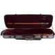 Estuche de violin fibra de vidrio Oblong 4/4 M-case Negro Point - Borgoña