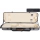 Custodia per violino Fibra di vetro Oblong 4/4 M-case Nero Point - Crema
