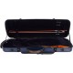 Custodia per violino Fibra di vetro Oblong 4/4 M-case Blu Marino - Blu Marino
