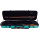 Oblong violin case Fiberglass Oblong 4/4 M-case Green Sea - Navy Blue