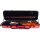 Custodia per violino Fibra di vetro Oblong 4/4 M-case Rosso - Blu Marino