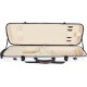 Estuche de violin fibra de vidrio Oblong 4/4 M-case Blanco - Crema