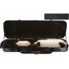 Custodia per violino Fibra di vetro Oblong 4/4 M-case Nero Point - Verde