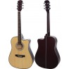 Acoustic guitar 4/4 41" M-tunes MTF168CW