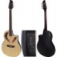 Electro acoustic guitar 4/4 Ovation 41" M-tunes MTFO229CE