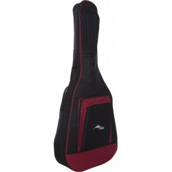Borsa per chitarra acustica Premium 4/4 M-case Borgogna