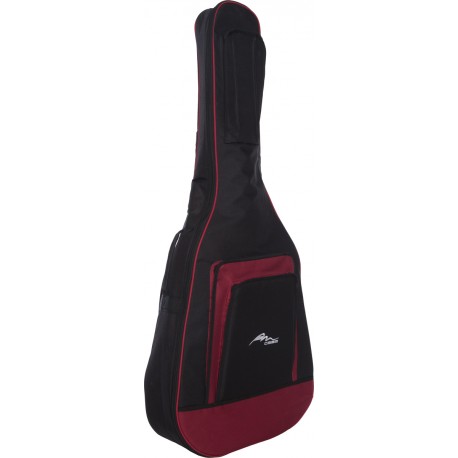 Gitarrentasche für akustische gitarre Tasche Premium 4/4 M-case Weinrot