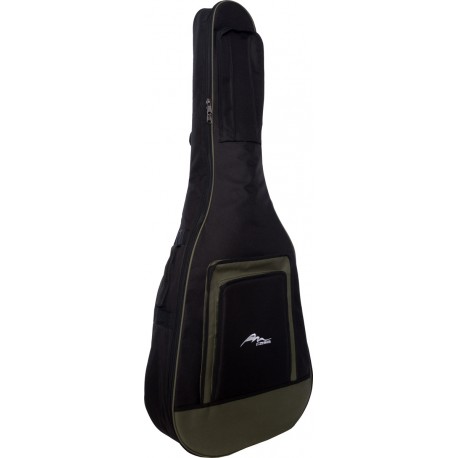 Gitarrentasche für akustische gitarre Tasche Premium 4/4 M-case Grün