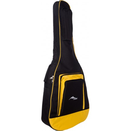 Funda para guitarra acústica Premium 4/4 M-case Amarillo