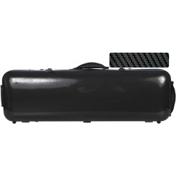 Estuche de violin fibra de vidrio Safe Oblong 4/4 M-case Negro Special
