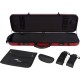 Estuche de violin fibra de vidrio Safe Oblong 4/4 M-case Borgoña