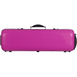 Custodia per violino Fibra di vetro Safe Oblong 4/4 M-case Fucsia
