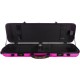 Custodia per violino Fibra di vetro Safe Oblong 4/4 M-case Fucsia