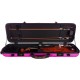 Estuche de violin fibra de vidrio Safe Oblong 4/4 M-case Fucsia