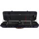 Estuche de violin fibra de vidrio Safe Oblong 4/4 M-case Púrpura Oscuro