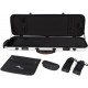 Custodia per violino Fibra di vetro Safe Oblong 4/4 M-case Argento Point
