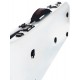 Fiberglass violin case Safe Oblong 4/4 M-case White