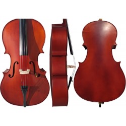 Cello 4/4 M-tunes No.140 hölzern - spielbereit