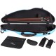 Estuche de violin fibra de vidrio SafeFlight 4/4 M-case Cielo Azul
